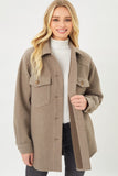 JQ Fleece Oversized Coat- 4 Colors