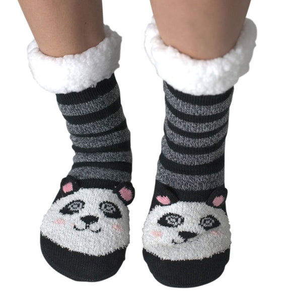 Panda Panda - Women's Cozy Slipper Socks