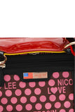 Nicole Lee "Wild Lips" Multifunctional Bucket Backpack