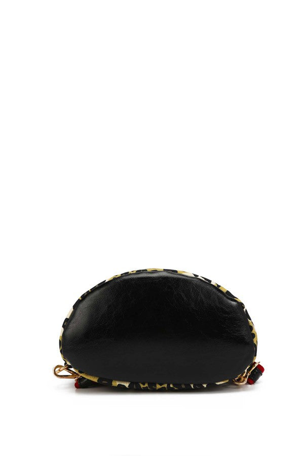 Nicole Lee "Wild Lips" Multifunctional Bucket Backpack