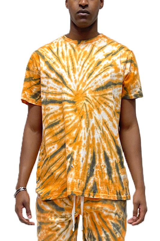 Men's Tie Dye Cotton T-Shirt-6 Colors