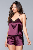 Jasmina Satin Cami & Short Set- 3 Colors