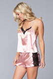 Jasmina Satin Cami & Short Set- 3 Colors