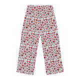 Valentine's Heart Print Women's Pajama Pants