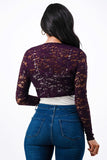 Long Sleeve Evening Lace Bolero- 5 Colors