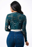 Long Sleeve Evening Lace Bolero- 5 Colors