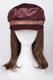 Velour Newsboy Hat-4 Colors