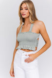 Smocked Tank Top- 2 Colors