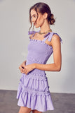 Smocked Tiered Dress-2 Colors