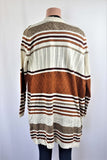 Striped Knit Cardigan