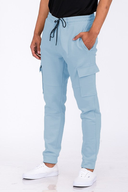 Men's Cotton Blend Jogger Sweats- 6 Colors