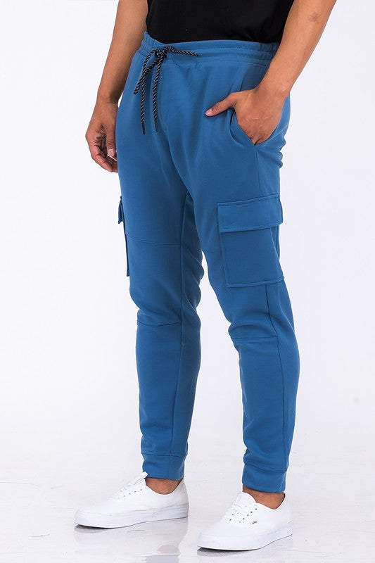 Men's Cotton Blend Jogger Sweats- 6 Colors
