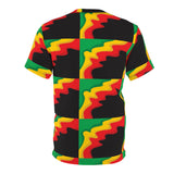 Rasta Vibes Unisex Cut & Sew Tee