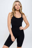 Seamless Ribbed Romper