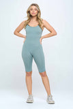 Seamless Ribbed Romper