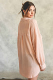 Soft Thermal Knit Shacket Top- 3 Colors