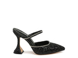 IRIS Glitter Spool Heel Sandal-4 Colors