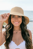 Bow Back Straw Bucket Hat-6 Colors
