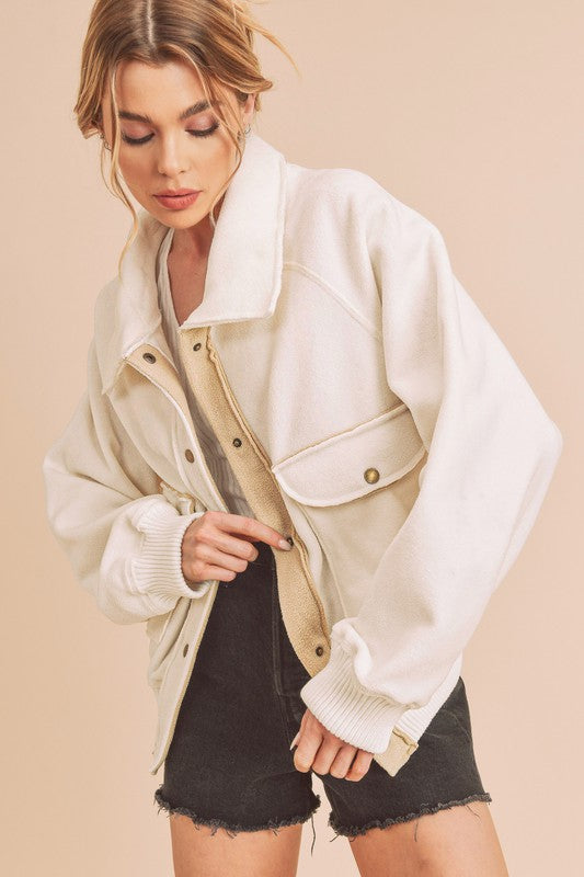 So Cozy Bomber Jacket-4 Colors