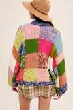 Within Colors Heavy Bold Sweater Cardigan