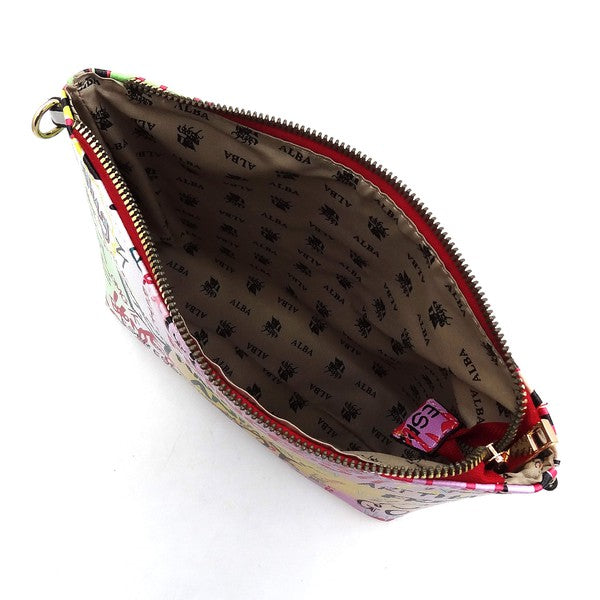 Multi Graffiti Queen Bee Stripe 4-in-1 Satchel Set