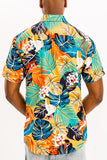 Weiv Hawaiian Print Button Down Shirt
