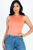 Casual Solid Tank Bodysuit- 9 Colors
