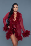 Feathery Lux Robe- 12 Colors