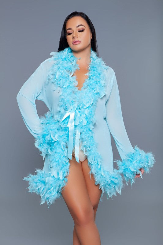 Feathery Lux Robe- 12 Colors