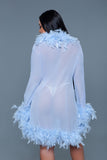 Feathery Lux Robe- 12 Colors