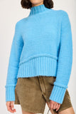 TURTLE NECK BODY SWEATER-2 COLORS