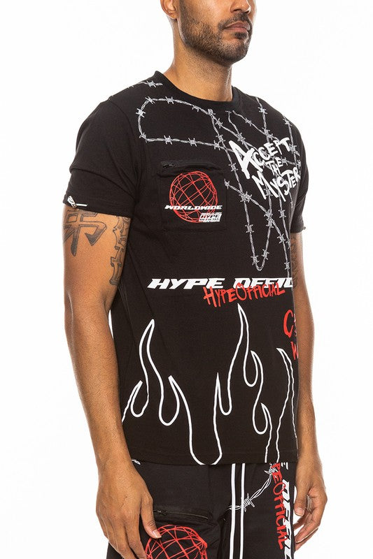 Weiv Hype Official Print T-Shirt- 5 Colors