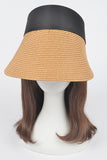 Straw Visor Sun Hat-3 Colors