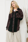 Oversized Elbow Patch Shirt Jacket- 3 Colors