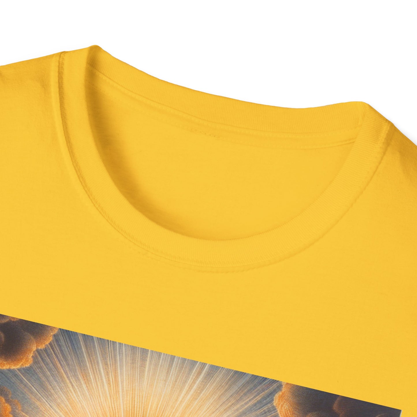 Because He Lives Unisex Softstyle T-Shirt