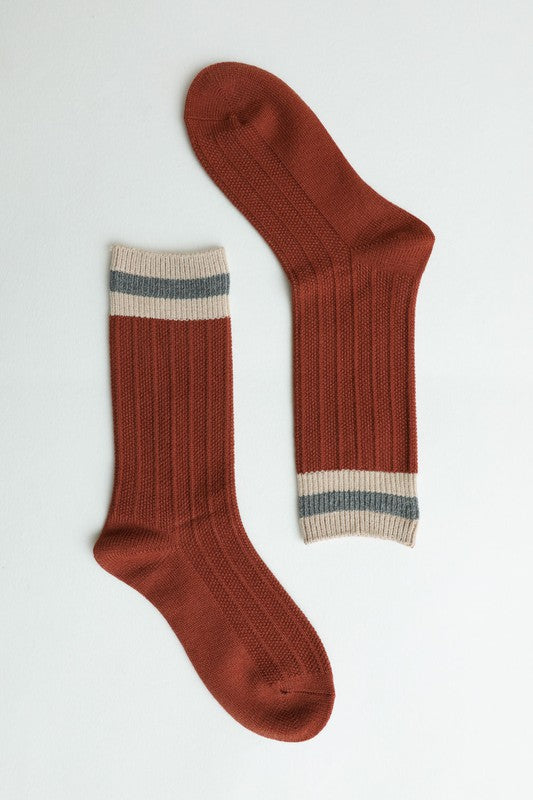Color Block Socks- 6 Colors