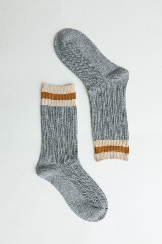 Color Block Socks- 6 Colors