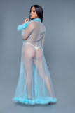 Marabou Mesh Robe- 11 Colors