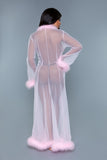 Marabou Mesh Robe- 11 Colors