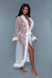 Marabou Mesh Robe- 11 Colors