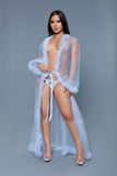 Marabou Mesh Robe- 11 Colors