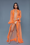 Marabou Mesh Robe- 11 Colors