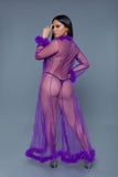 Marabou Mesh Robe- 11 Colors