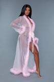 Marabou Mesh Robe- 11 Colors