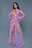 Marabou Mesh Robe- 11 Colors