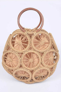 Weaved Cording Summer Clutch-6 Colors