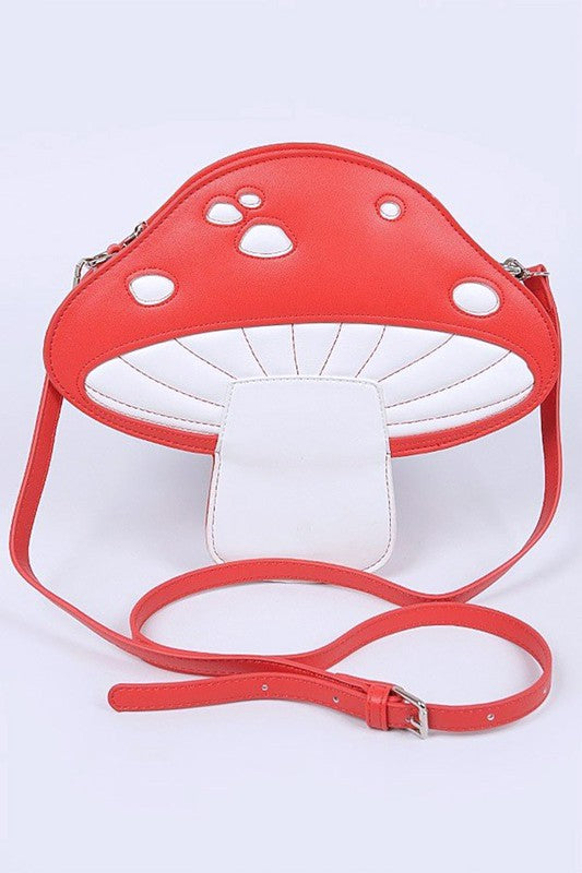 Iconic Mushroom Crossbody Bag- 3 Colors