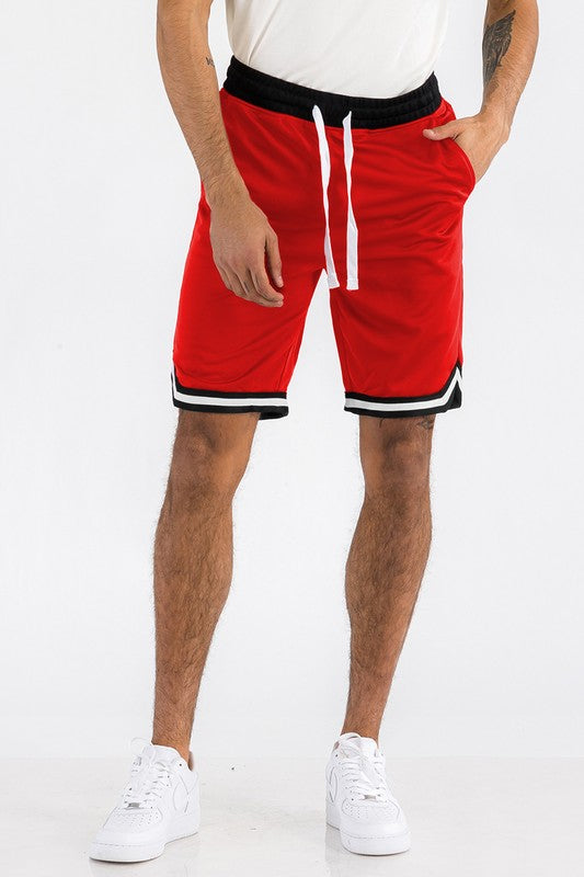 Men' Solid Athletic Basketball Sports Shorts-12 Colors