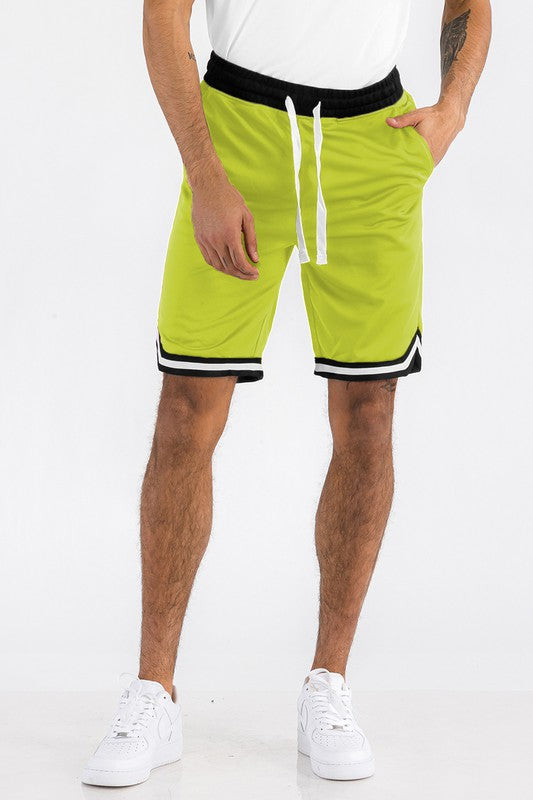 Men' Solid Athletic Basketball Sports Shorts-12 Colors