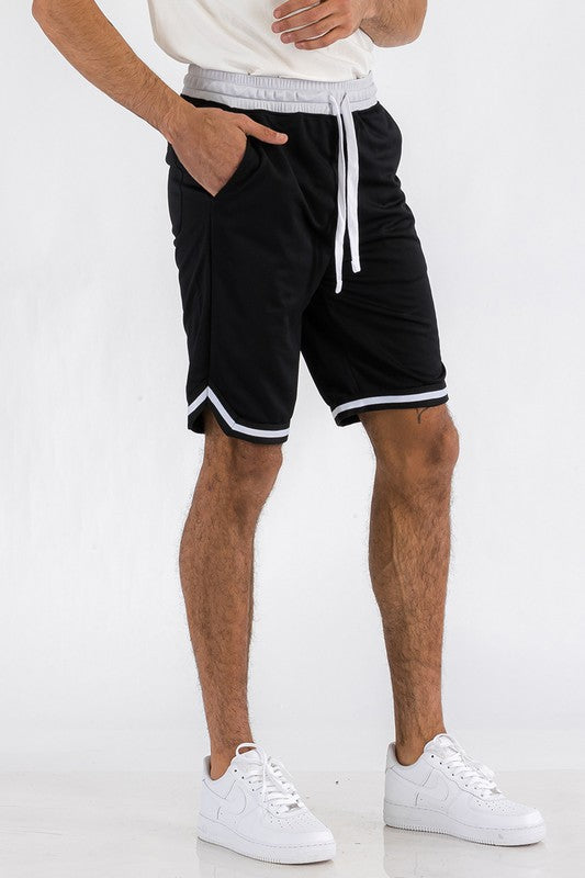 Men' Solid Athletic Basketball Sports Shorts-12 Colors